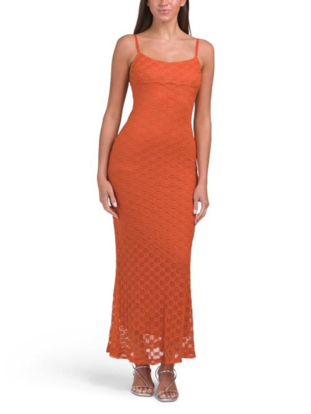 THIRTY THIRTY Sleeveless Mesh Lace Dress